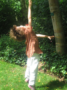 Enfant qui veut grandir